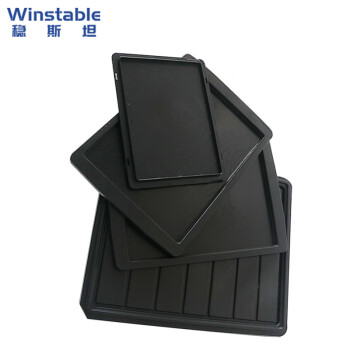 稳斯坦 WST001 防静电周转箱 塑料收纳箱ESD电子元件盒物料箱框 全新加厚 620*420盖子