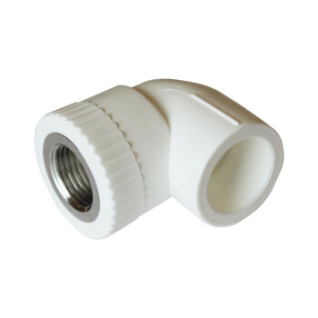 筑华工品 PPR内丝弯头 水管注塑承插配件管件 企业定制 L20*1/2f 一个价