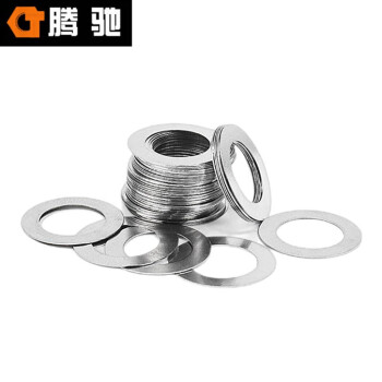 腾驰（CT)-116 超薄垫片 304不锈钢 金属非标平垫圆介子 超薄平垫  M4*7*0.5(50个)