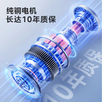美的（Midea）【超级单品】七叶轻音立式电风扇家用柔风落地扇台式桌面小型风扇大风量节能摇头宿舍电扇 SAF30AB