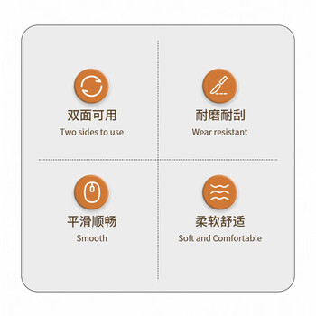 联想异能者鼠标垫耐磨防滑小号办公桌笔记本电脑垫子可水洗游戏垫 ZD2蓝黄