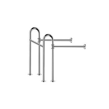 星期十 8080亮光洗手盆扶手304不锈钢无障碍扶手定制