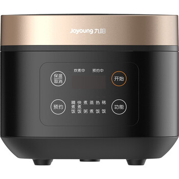 九阳（Joyoung）F40FZ-F531 电饭煲铜匠厚釜智能操控24H预约4L大容量860W功率 灰色