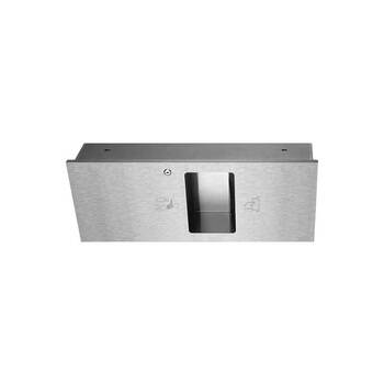 星期十 JHL-SZ7530沙光752x310x140 304不锈钢抽纸箱垃圾桶嵌入式二合一组合柜定制