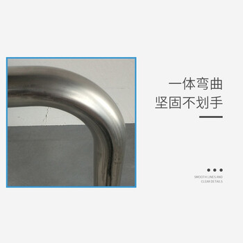 百舸 不锈钢铁马护栏 幼儿园景区商场排队围栏 交通安全隔离栏 201材质38外管1*1.5m带牌
