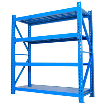 实邦货架重型货架仓库货架仓储置物架副架120*60*200=4层600KG/层 