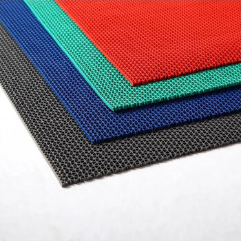 豫之韵 防滑垫浴室门垫防水走廊厕所卫生间塑料PVC脚垫阳台厨房镂空地垫 灰色厚4.5mm2.0米宽1米长