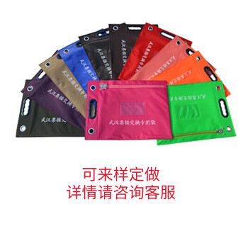 飞尔（FLYER）牛津布废钞袋 票据包 文件夹保密袋 凭证包  可印LOGO【45X35cm】