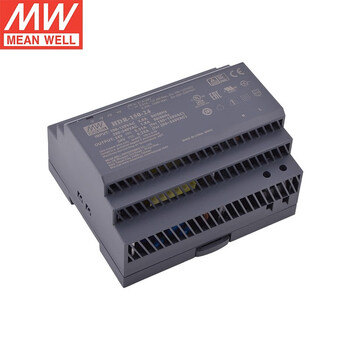 明纬（MEANWELL）开关电源24v HDR-150-24 导轨直流替DR/MDR(150W左右)  6.25A 24V