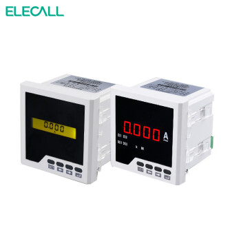伊莱科(ELECALL)数显单相交流电流表ELE-AA31/3Y智能液晶数字表 白色 ELE-AA31 AC800/5A 7 