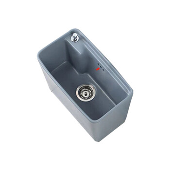 星期十阳台陶瓷洗拖把槽池卫生间落地式灰色124 灰天蓝51cm*29cm*40cm定制