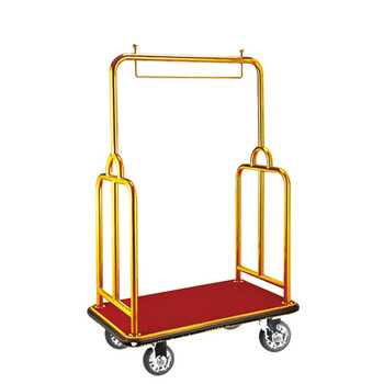 南 XL-18 豪华平顶行李车 钛金 行李车酒店大堂行李车 箱包推拉车