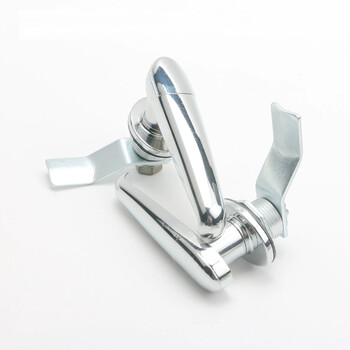 驼铃纵横 AQQJ0050 MS308-2配电箱柜门锁MS308-2-3电器箱锁/铁皮把手锁 加厚带防水盖 MS308-3