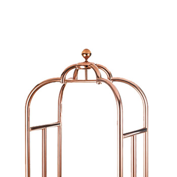 南 XL-24 大堂行李车 玫瑰金 可拆装 行李车酒店大堂行李车 箱包推拉车