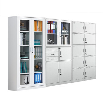 时通文件柜办公柜钢制铁皮柜资料柜档案柜储物柜大器械文件柜五节档案柜