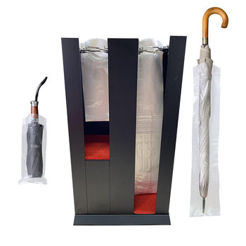 冰禹 BY-2334 自动伞袋机长柄伞袋 一次性雨伞套 2丝2000只 长款（73*14cm）