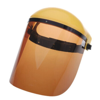 安美尚（ams）909 耐高温面罩 有机玻璃头戴式打磨防尘面罩 成人防飞溅防护面罩 德裕 定做 1个