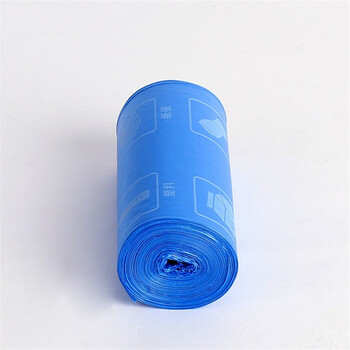 环舟可降解分类标识垃圾袋加厚平口玉米淀粉垃圾袋环保生物降解垃圾袋灰色45*50*30只/4卷