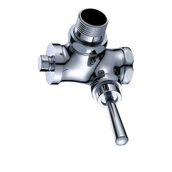 星期十 手扳小阀体-6分DN20 铜入墙式角式冲洗阀蹲便器冲洗阀 入墙式厕所冲洗阀定制