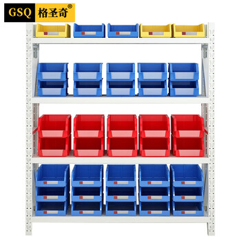 格圣奇轻型货架仓储金属展示架地下室收纳架C1409轻型主架1.8米