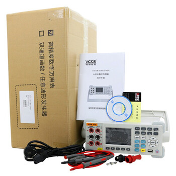 胜利仪器 高精度数显万能表 六位半台式万用表 VICTOR 8165