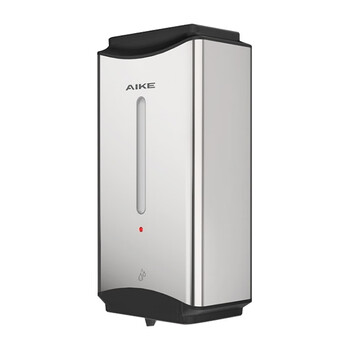 艾克（AIKE）AK1206 不锈钢壁挂式皂液器1100ML全自动感应洗手机 滴液款