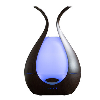 益美得 LSL8553 商务酒店净化空气加湿器居家办公室精油夜灯香薰机补水仪雾化器【浅木纹暖灯款】