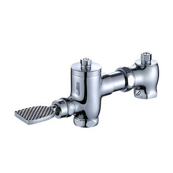 星期十 脚踏大阀体（加高） 铜脚踩蹲便器冲水阀 卧式脚踏阀 厕所冲洗阀 蹲坑便池延时阀定制