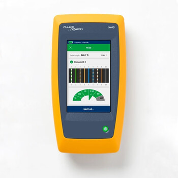 福禄克（FLUKE）智能链路通测试仪套件 线缆+网络测试仪 LIQ-KIT-IE CH 标配