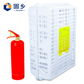 固乡 禽用运输笼 鸡笼 塑料鸡笼 运输笼子 鸡筐 成鸡鸭周转笼 家禽周转箱 鸽子兔笼 元宝运输筐75x55x27cm