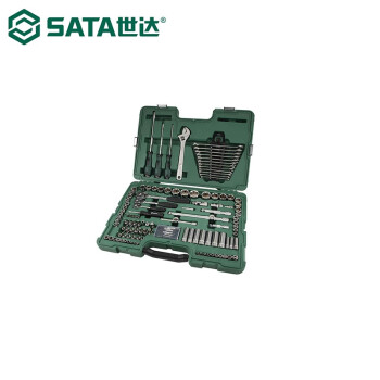 世达（SATA）09014 120件6.3x10x12.5MM系列公英制综合组套