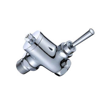 星期十 手扳大阀体-6分DN20 铜入墙式冲洗阀蹲便器脚踏式冲洗阀 入墙式厕所冲洗阀定制