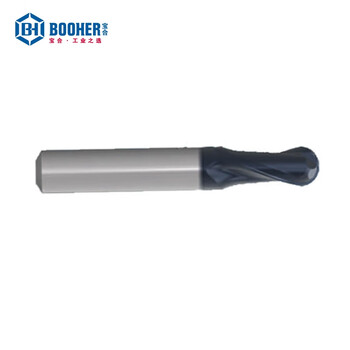 宝合(BOOHER)耐热系列2刃短柄球头铣刀3.0mm(4mm柄径） 2706701