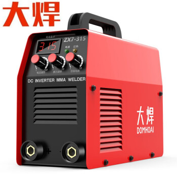 大焊电焊机220v电子迷你二相电焊小型焊机  裸机【315三旋钮调节】