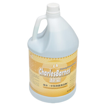超宝（CHAOBAO）DFF014 绿水 地板清洁剂去污除渍剂地板保养剂 3.8L*4/箱