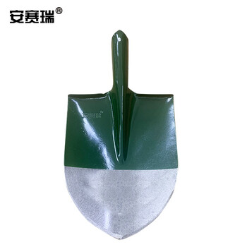 安赛瑞 锰钢尖头铁锹 （1把装）铲雪除冰 长木柄尖锹 植树挖土尖头钢铲 园林工具 10212