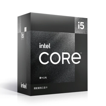 英特尔（Intel）i5-13490F  酷睿13代 处理器 10核16线程 24M三级缓存 台式机CPU 游戏办公 性价比优选
