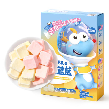 一起来独家体验分享小鹿蓝蓝冻干奶酪块如何插图7