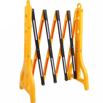 美奥帮 塑料可伸缩围栏 隔离墩反光折叠护栏施工围网隔离带隔离栏杆 安全防护栏