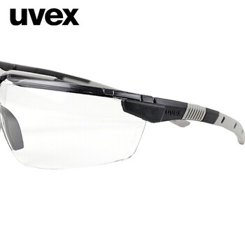 uvex优唯斯 9190175防风防护眼镜男骑行防风沙粉尘液体飞溅冲击双面反射涂层防雾定做 1付