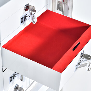 圣极光手机屏蔽柜单位手机存放柜中底柜三节80格可定制G01542