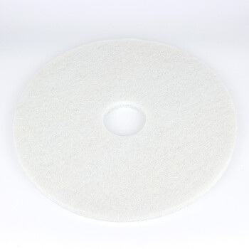 斯图多功能刷地机洗地机地毯清洗机地面打蜡抛光机清洁机酒店商场大理石地面一机多用 17寸抛光垫（白色）