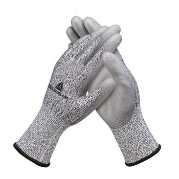 代尔塔（Deltaplus）202044 VECUT44 PU涂层4级防切割手套 汽车运输耐磨防滑通用劳保手套 定做 9码 3副