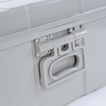 飞尔（FLYER）银行240万款箱 塑钢运钞箱调款箱现金箱票据箱存钱箱 保管箱押运箱470x370x260