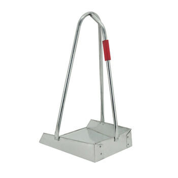 卫洋 WY-0322 簸箕单个圆管铁撮箕子垃圾铲环卫公路物业铁簸箕