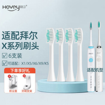 皓卫HW-06与力博得力博得智能牙刷刷头·清洁型2支装电动牙刷头哪个效果好，哪个质量好？插图1