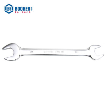 宝合(BOOHER)6件全抛光双开口扳手组套 2200203