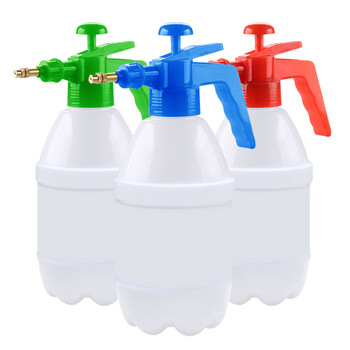 兰诗（LAUTEE）HF-C301 铜头喷水壶 酒精喷壶消毒液喷壶 气压式喷壶 多用途喷雾壶 1L喷壶 颜色随机 1个装