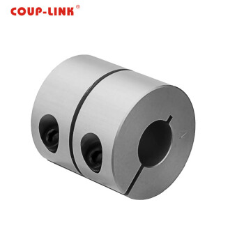 COUP-LINK 卡普菱 刚性联轴器 LK13-C16(16*16) 铝合金联轴器 夹紧螺丝固定微型刚性联轴器