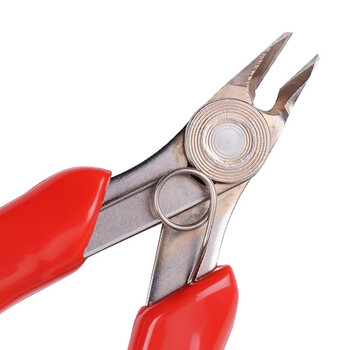 马牌（KEIBA）进口迷你电子斜口钳KM-057不锈钢斜嘴钳5寸125mm细嘴斜咀电子剪